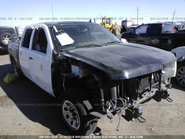 2GCEC13CX81134927 - 2008 CHEVROLET SILVERADO C1500 BLACK photo 1