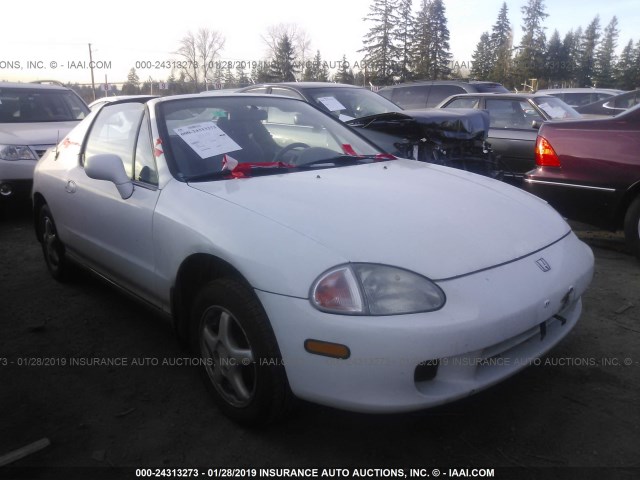 JHMEH6165VS001773 - 1997 HONDA CIVIC DEL SOL SI WHITE photo 1