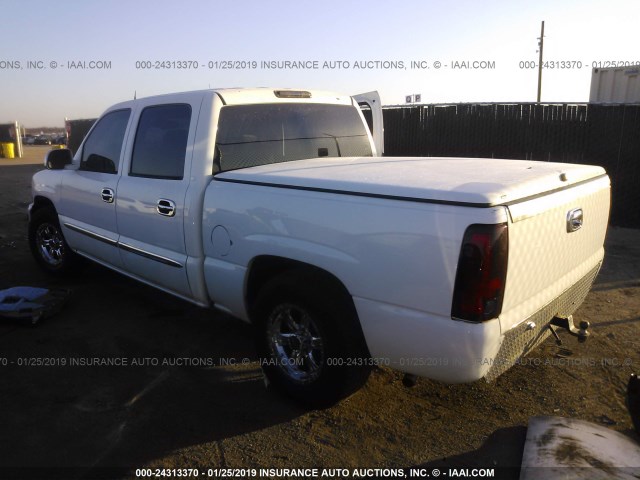 2GTEC13T651218738 - 2005 GMC NEW SIERRA C1500 WHITE photo 3