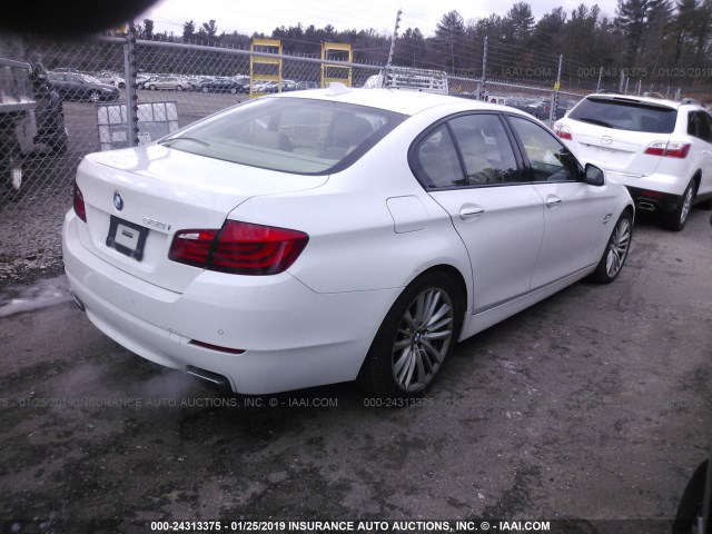 WBAFU9C54BC783946 - 2011 BMW 550 XI WHITE photo 4