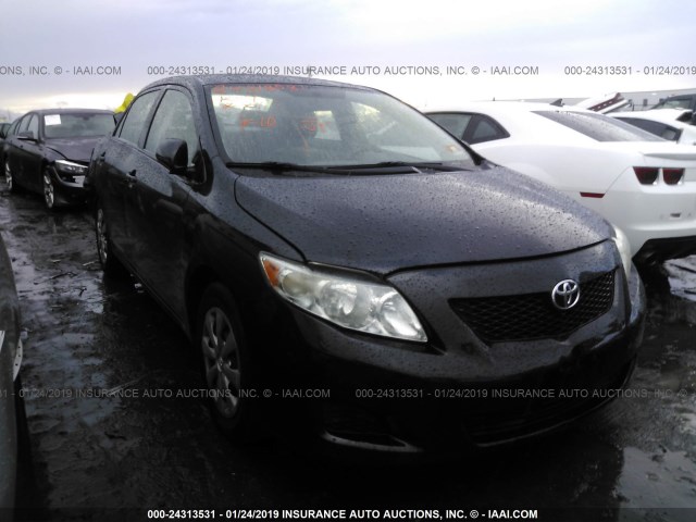 JTDBL40E49J012694 - 2009 TOYOTA COROLLA LE/XLE BLACK photo 1