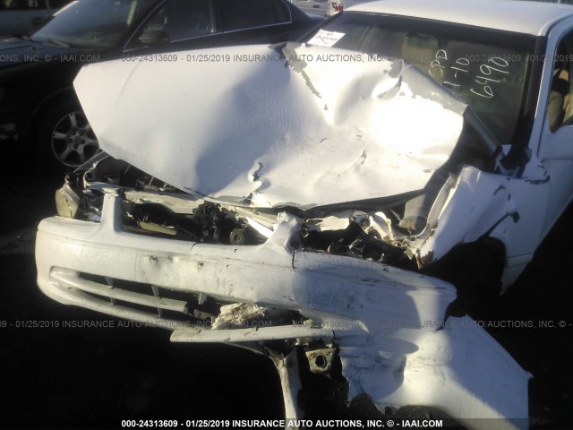 4T1BG22K3YU751849 - 2000 TOYOTA CAMRY CE/LE/XLE WHITE photo 6