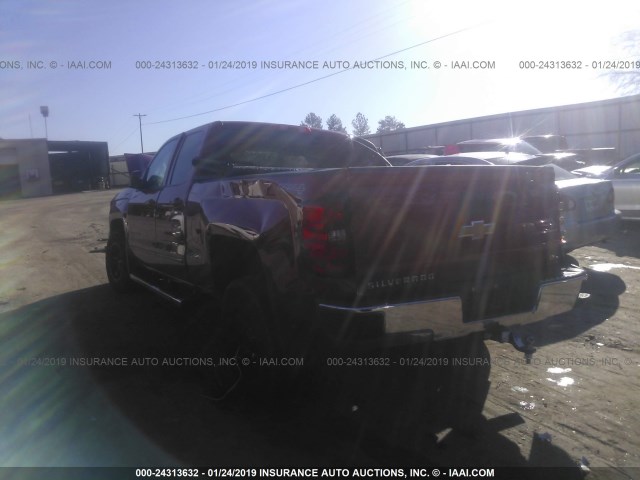 1GCVKREC5FZ261183 - 2015 CHEVROLET SILVERADO K1500 LT RED photo 3