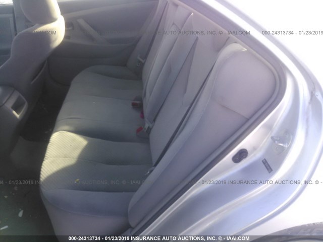 4T1BE46K39U338603 - 2009 TOYOTA CAMRY SE/LE/XLE 银色 照片 8