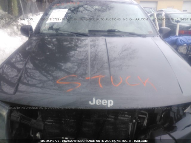 1J4GW48N64C425919 - 2004 JEEP GRAND CHEROKEE LAREDO/COLUMBIA/FREEDOM 灰色 照片 10