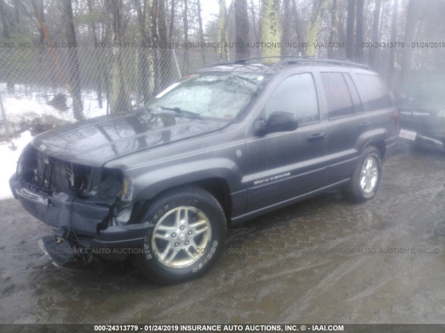 1J4GW48N64C425919 - 2004 JEEP GRAND CHEROKEE LAREDO/COLUMBIA/FREEDOM 灰色 照片 2