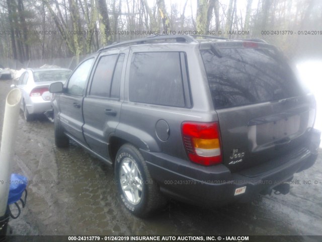 1J4GW48N64C425919 - 2004 JEEP GRAND CHEROKEE LAREDO/COLUMBIA/FREEDOM 灰色 照片 3