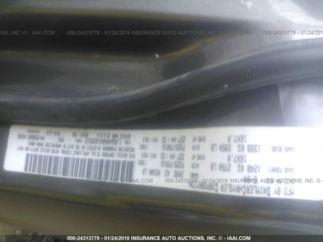 1J4GW48N64C425919 - 2004 JEEP GRAND CHEROKEE LAREDO/COLUMBIA/FREEDOM 灰色 照片 9