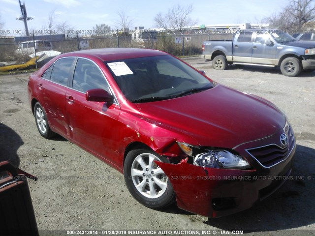 4T1BF3EK6BU178618 - 2011 TOYOTA CAMRY SE/LE/XLE 红色 照片 1
