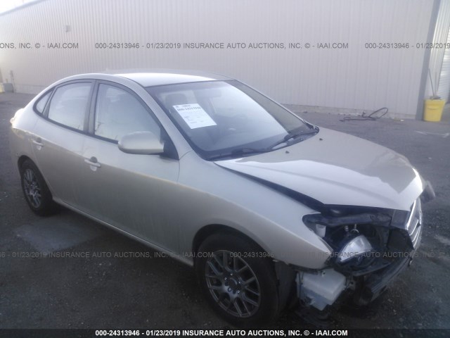 KMHDU46D89U698477 - 2009 HYUNDAI ELANTRA GLS/SE GOLD photo 1