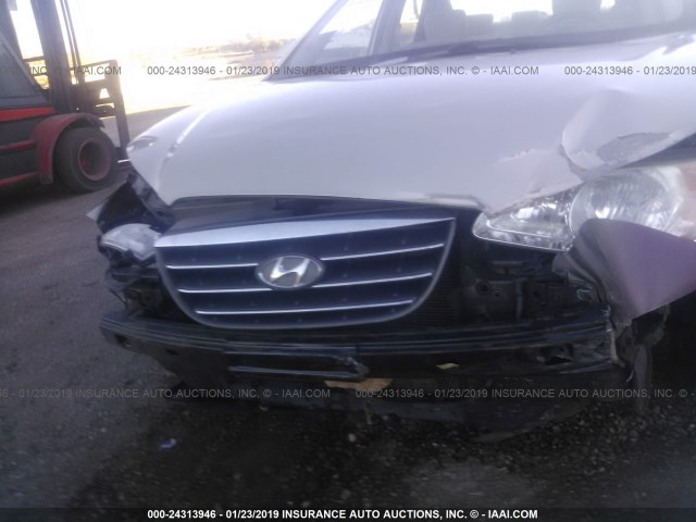 KMHDU46D89U698477 - 2009 HYUNDAI ELANTRA GLS/SE GOLD photo 6