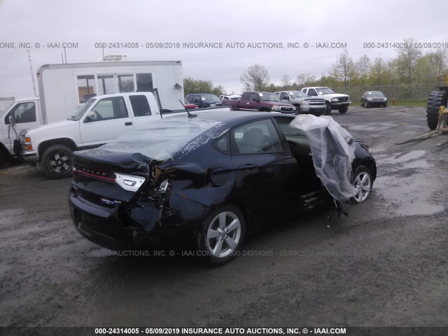 1C3CDFBB9FD415150 - 2015 DODGE DART SXT BLACK photo 4