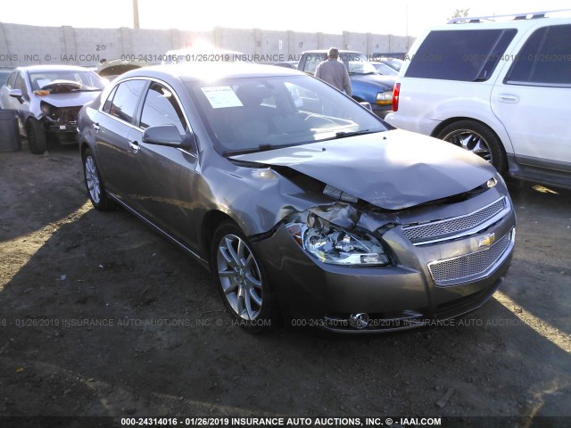 1G1ZE5E17BF206898 - 2011 CHEVROLET MALIBU LTZ BROWN photo 1