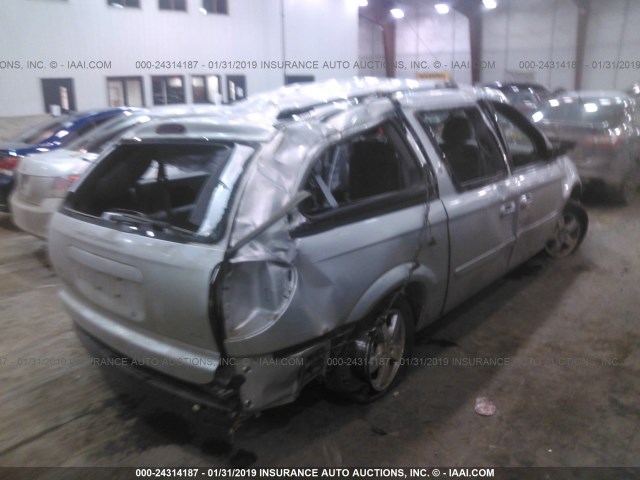 2D8GP44L25R216615 - 2005 DODGE GRAND CARAVAN SXT SILVER photo 4