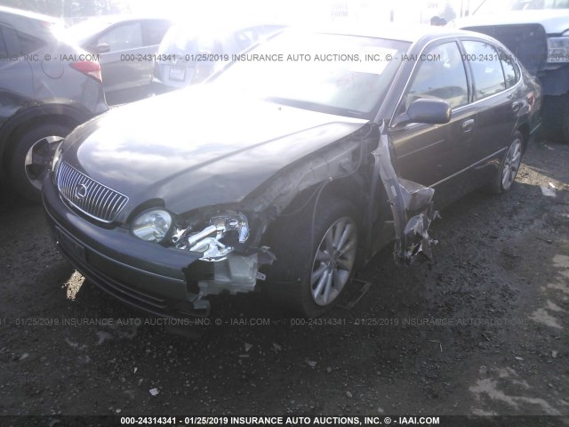 JT8BD69S520163393 - 2002 LEXUS GS 300 GRAY photo 2