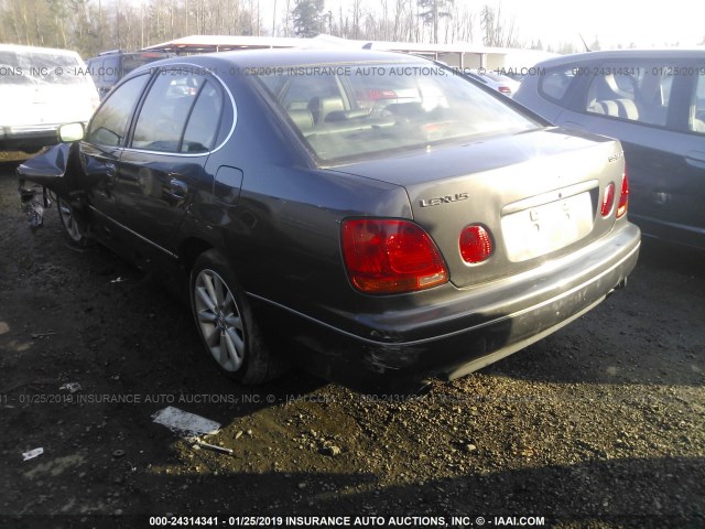 JT8BD69S520163393 - 2002 LEXUS GS 300 GRAY photo 3