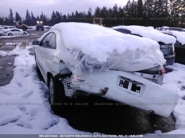 4T1CA38P64U020468 - 2004 TOYOTA CAMRY SOLARA SE/SLE WHITE photo 3