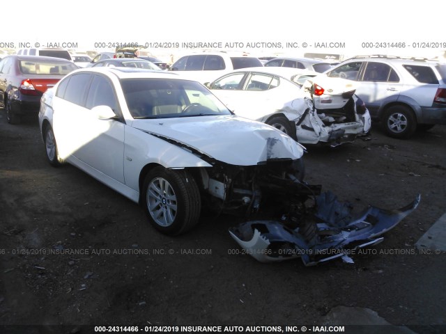 WBAVC73537KP36021 - 2007 BMW 328 XI SULEV WHITE photo 1