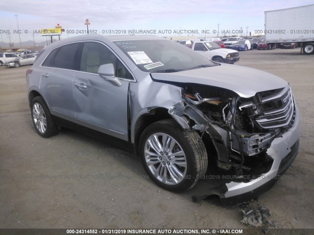 1GYKNFRS5KZ116692 - 2019 CADILLAC XT5 PREMIUM LUXURY SILVER photo 1