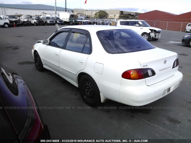 1NXBR12E2XZ189309 - 1999 TOYOTA COROLLA VE/CE/LE WHITE photo 3