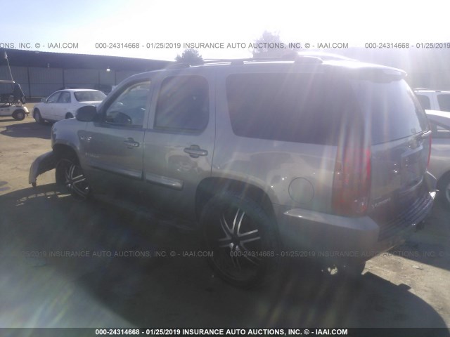 1GKFC23079R143582 - 2009 GMC YUKON SLE GRAY photo 3