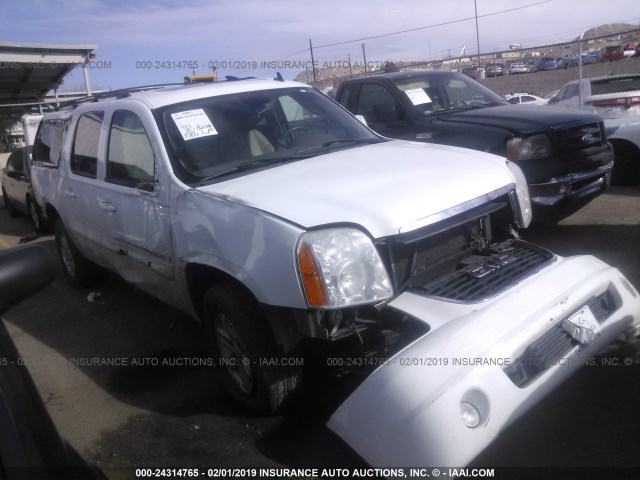 1GKFK16378J140035 - 2008 GMC YUKON XL K1500 WHITE photo 1