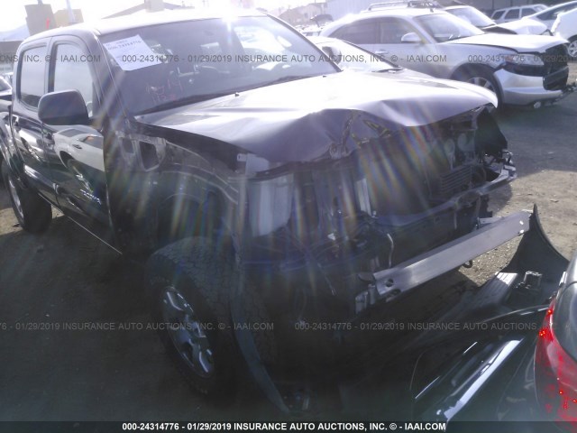 3TMJU4GN8FM187561 - 2015 TOYOTA TACOMA DOUBLE CAB PRERUNNER BLACK photo 1