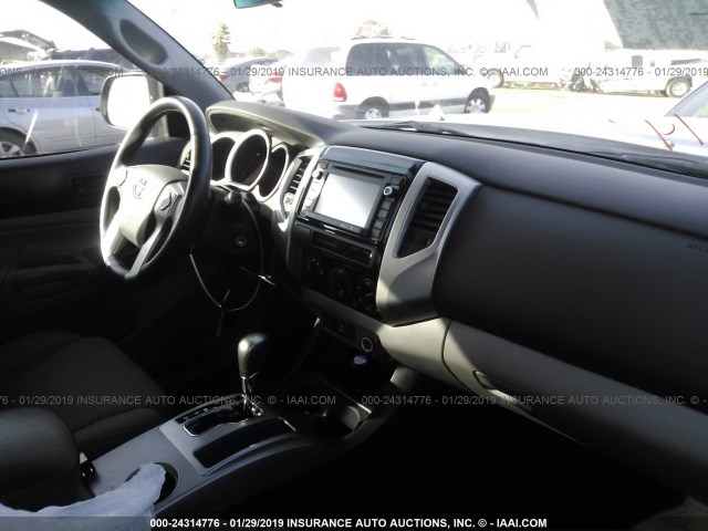 3TMJU4GN8FM187561 - 2015 TOYOTA TACOMA DOUBLE CAB PRERUNNER BLACK photo 5