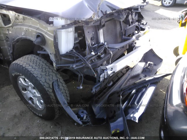 3TMJU4GN8FM187561 - 2015 TOYOTA TACOMA DOUBLE CAB PRERUNNER BLACK photo 6