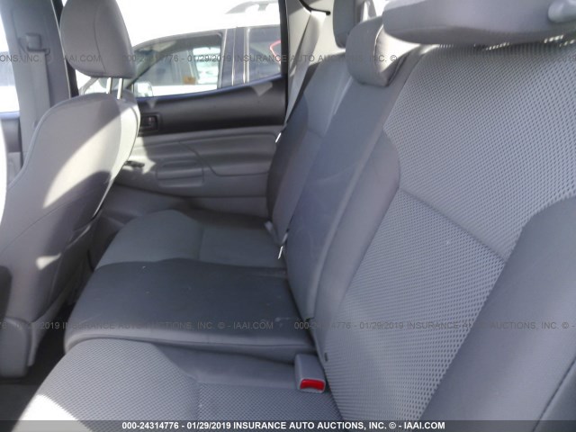 3TMJU4GN8FM187561 - 2015 TOYOTA TACOMA DOUBLE CAB PRERUNNER BLACK photo 8