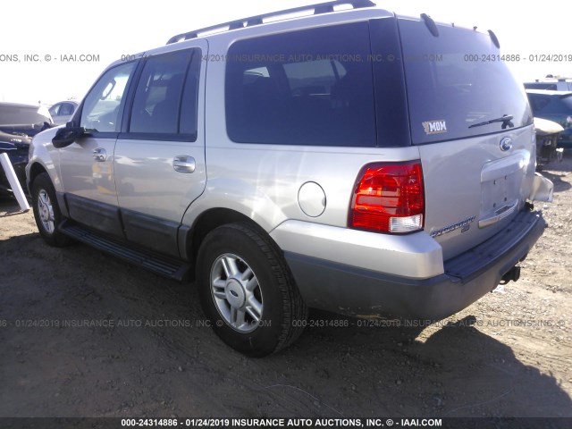 1FMPU165X6LA85461 - 2006 FORD EXPEDITION XLT SILVER photo 3