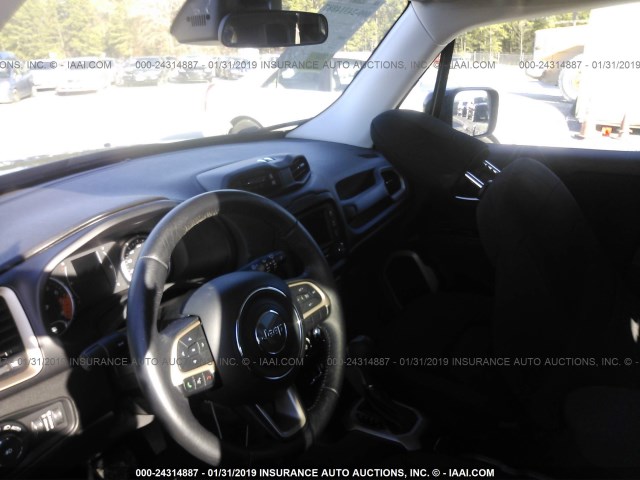 ZACCJABT0FPB56395 - 2015 JEEP RENEGADE LATITUDE BLACK photo 5