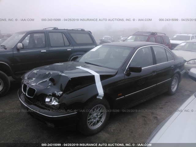 WBADD632XVBW17517 - 1997 BMW 528 I AUTOMATIC BLACK photo 2