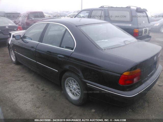 WBADD632XVBW17517 - 1997 BMW 528 I AUTOMATIC BLACK photo 3