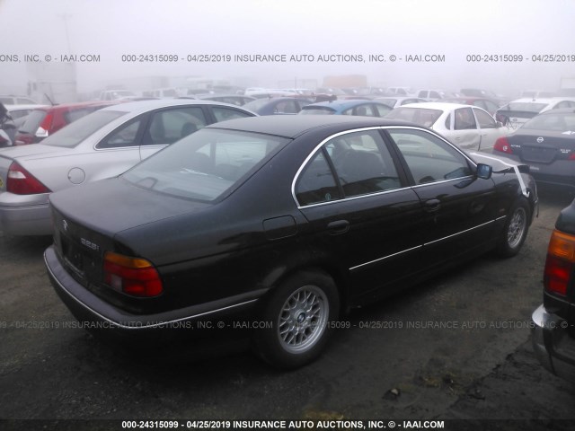 WBADD632XVBW17517 - 1997 BMW 528 I AUTOMATIC BLACK photo 4