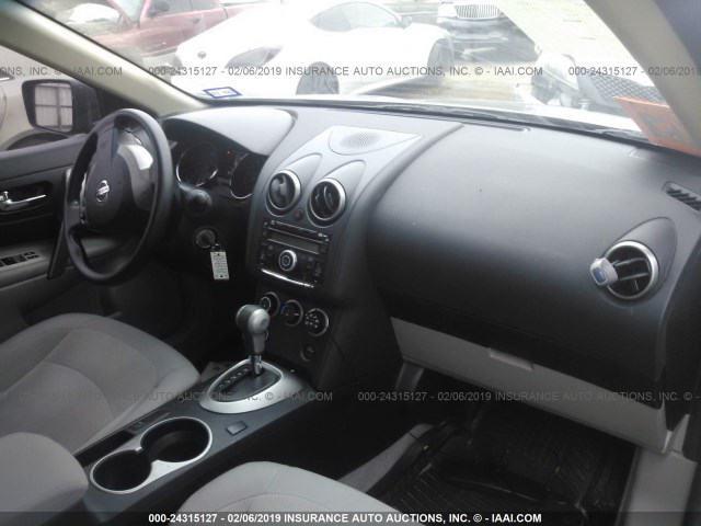 JN8AS5MT7DW539819 - 2013 NISSAN ROGUE S/SV SILVER photo 5