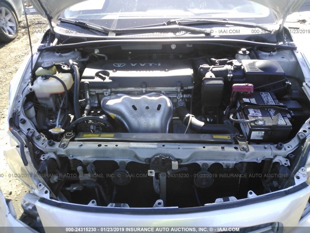 JTKDE167370196712 - 2007 TOYOTA SCION TC SILVER photo 10