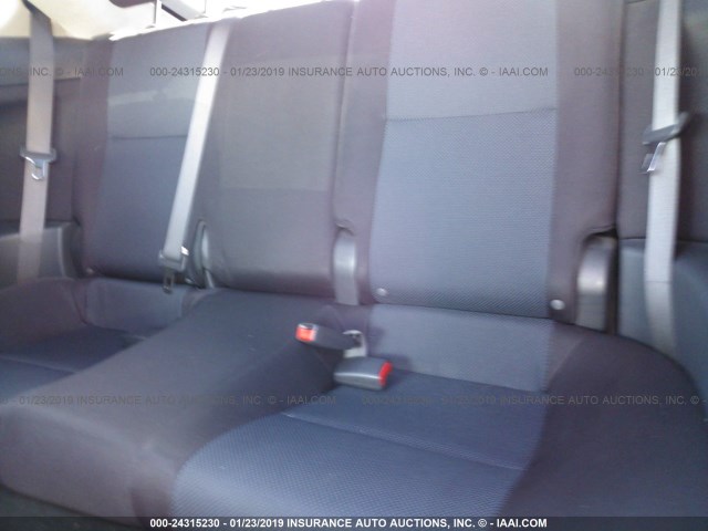 JTKDE167370196712 - 2007 TOYOTA SCION TC SILVER photo 8