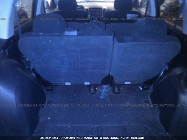 JA4MS31X47U014554 - 2007 MITSUBISHI OUTLANDER ES/LS შავი ფოტო 6