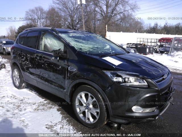 1FMCU9J90FUA86572 - 2015 FORD ESCAPE TITANIUM BLACK photo 1