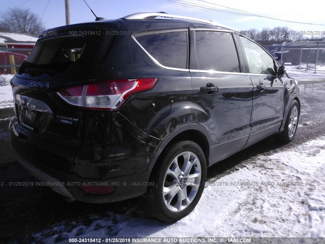 1FMCU9J90FUA86572 - 2015 FORD ESCAPE TITANIUM BLACK photo 4