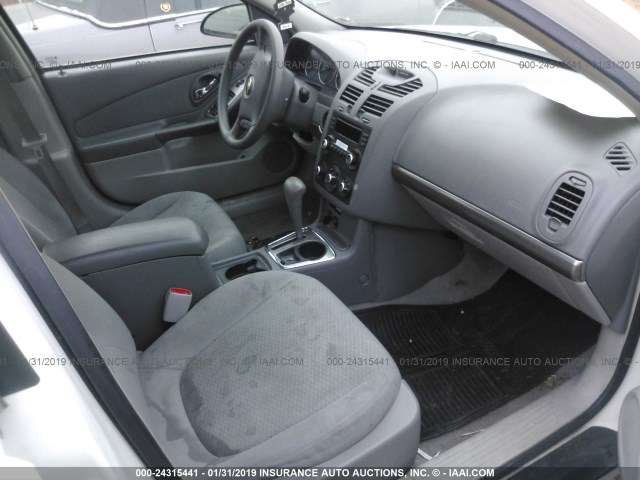 1G1ZS58FX8F120347 - 2008 CHEVROLET MALIBU LS Weiß Foto 5