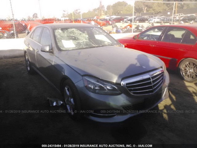 WDDHF5KB5FB127536 - 2015 MERCEDES-BENZ E 350 SILVER photo 1