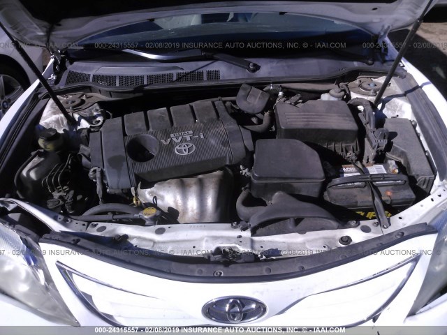 4T1BF3EK3AU547532 - 2010 TOYOTA CAMRY SE/LE/XLE 白色 照片 10