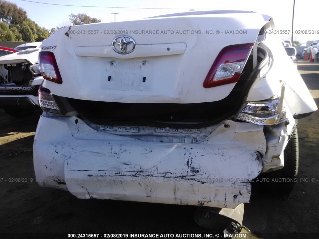 4T1BF3EK3AU547532 - 2010 TOYOTA CAMRY SE/LE/XLE 白色 照片 6
