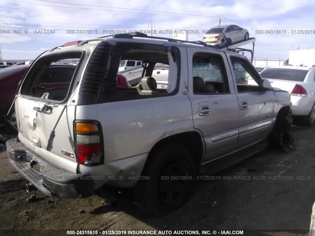 1GKEK13Z86R101604 - 2006 GMC YUKON GRAY photo 4