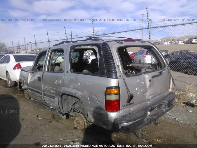 1GKEK13Z86R101604 - 2006 GMC YUKON GRAY photo 6