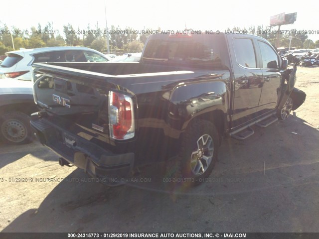 1GTG6CEN8J1150999 - 2018 GMC CANYON SLE BLACK photo 4