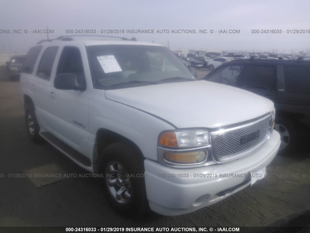 1GKEK63U32J267765 - 2002 GMC DENALI WHITE photo 1