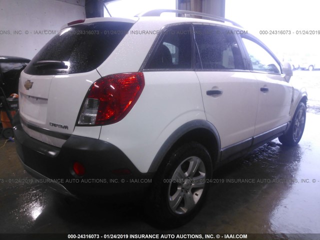 3GNAL2EK4FS503363 - 2015 CHEVROLET CAPTIVA LS 白色 照片 4